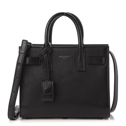 Saint Laurent Calfskin Nano Sac de Jour Black 1 of 9
