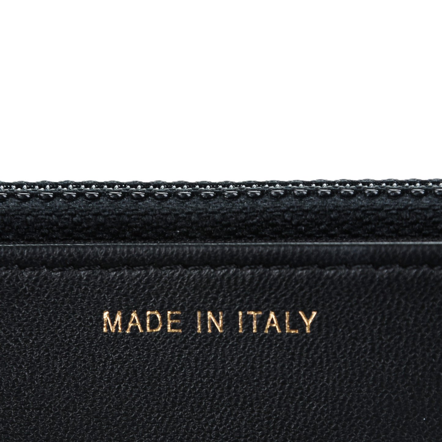 Lambskin Quilted Boy Wallet On Chain WOC Black