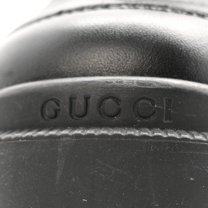 Gucci Calfskin Nappa Matelasse Frances Chelsea Boots 35.5 Black 21 of 28