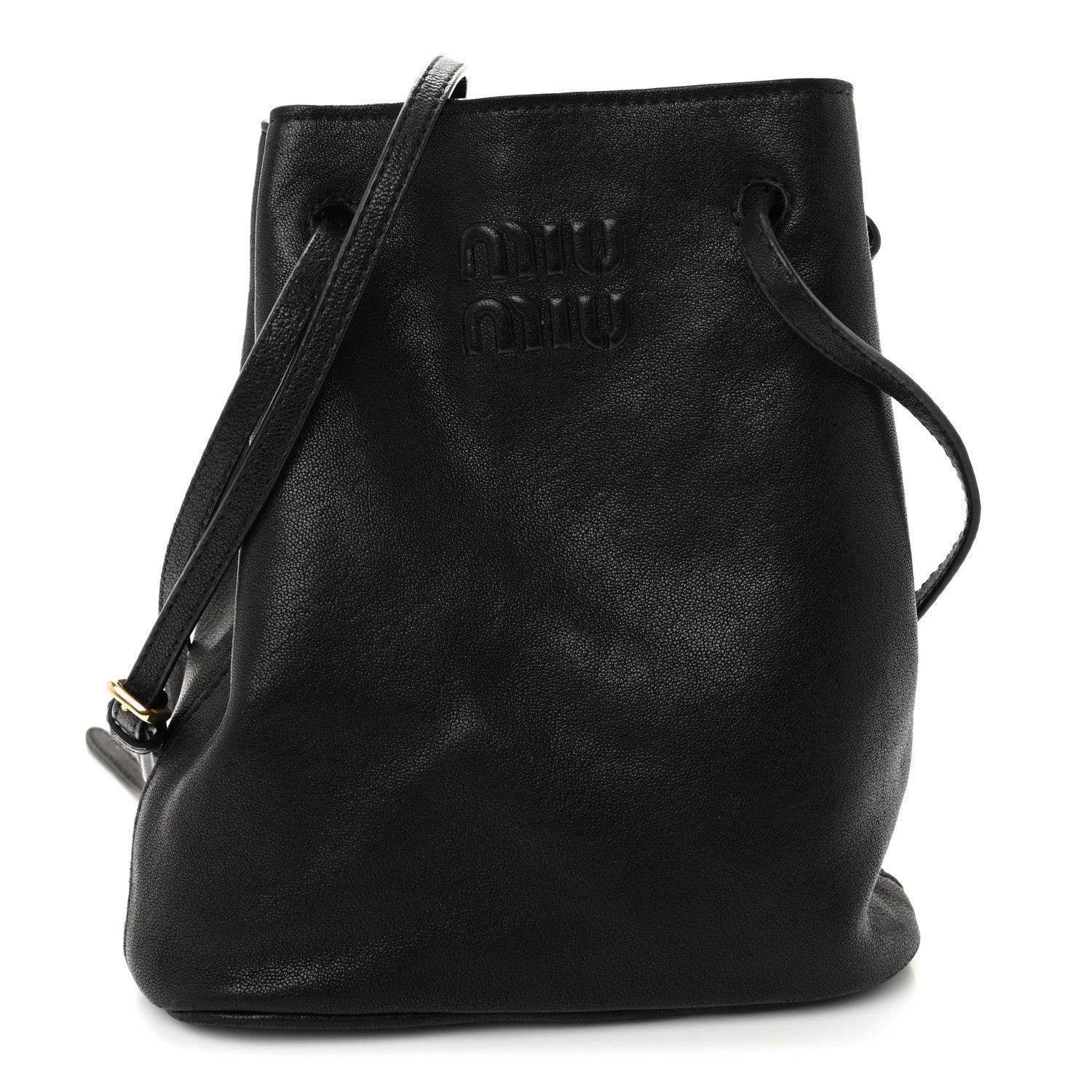 Miu Miu Nappa Mini Bag Black 1 of 9