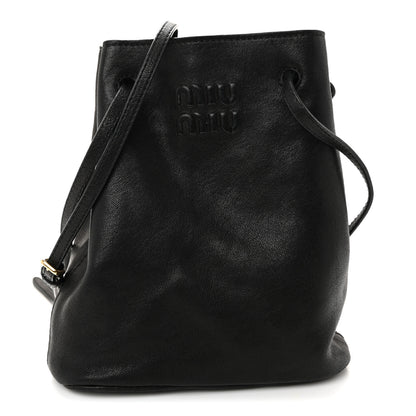 Miu Miu Nappa Mini Bag Black 1 of 9