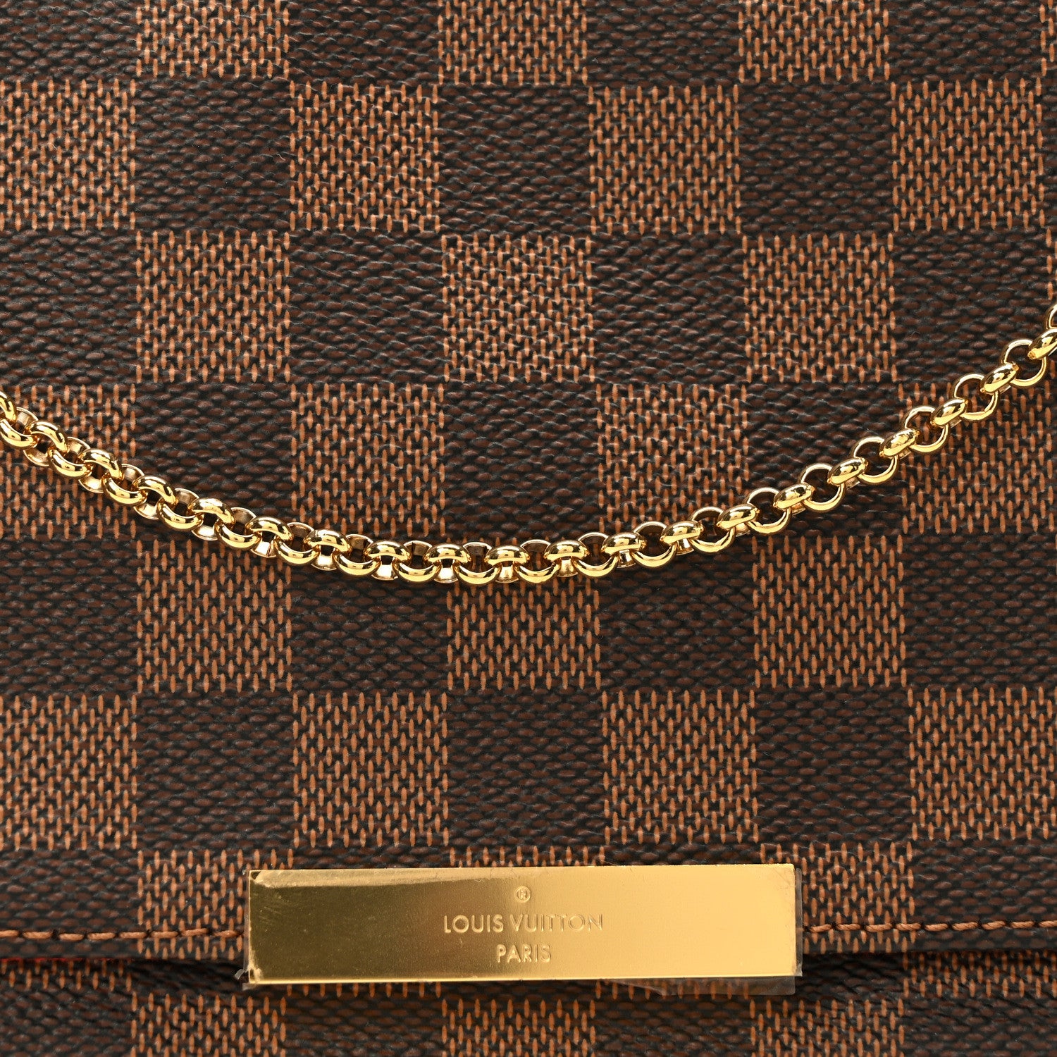 Louis Vuitton Damier Ebene Favorite MM 7 of 9
