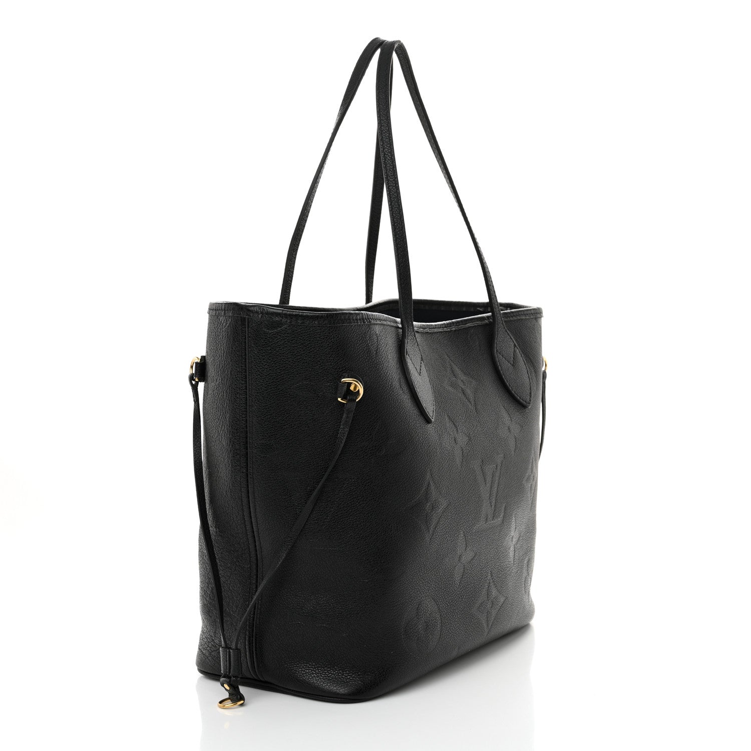Louis Vuitton Empreinte Monogram Giant Neverfull MM Black 4 of 14