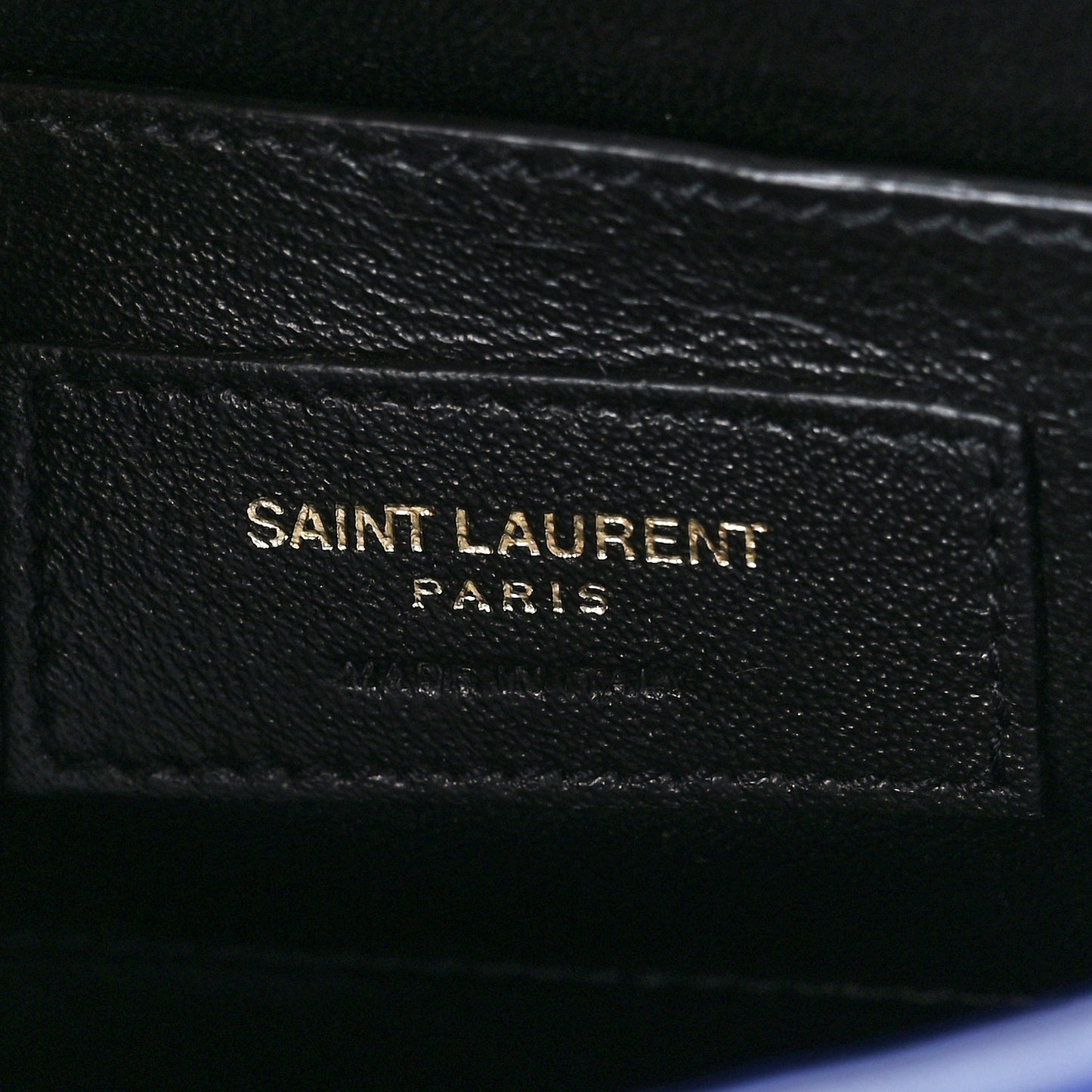 Calfskin Sao Shoulder Bag Saphir