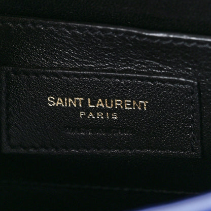 Saint Laurent Calfskin Sao Shoulder Bag Saphir 7 of 12
