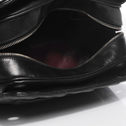 Chanel Lambskin Quilted Shopping Tote Black 6 of 8