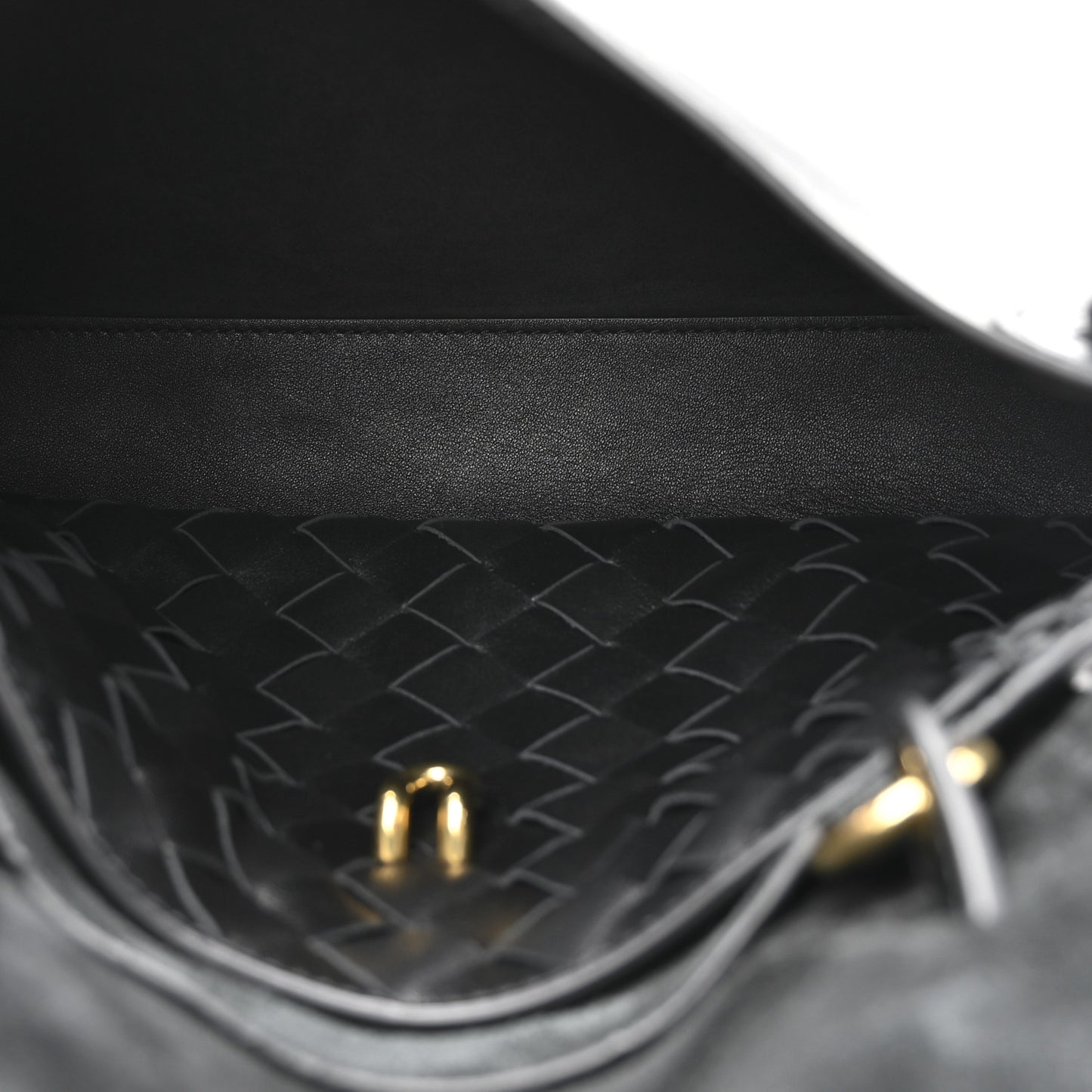 Silky Calfskin Small Ciao Ciao Black