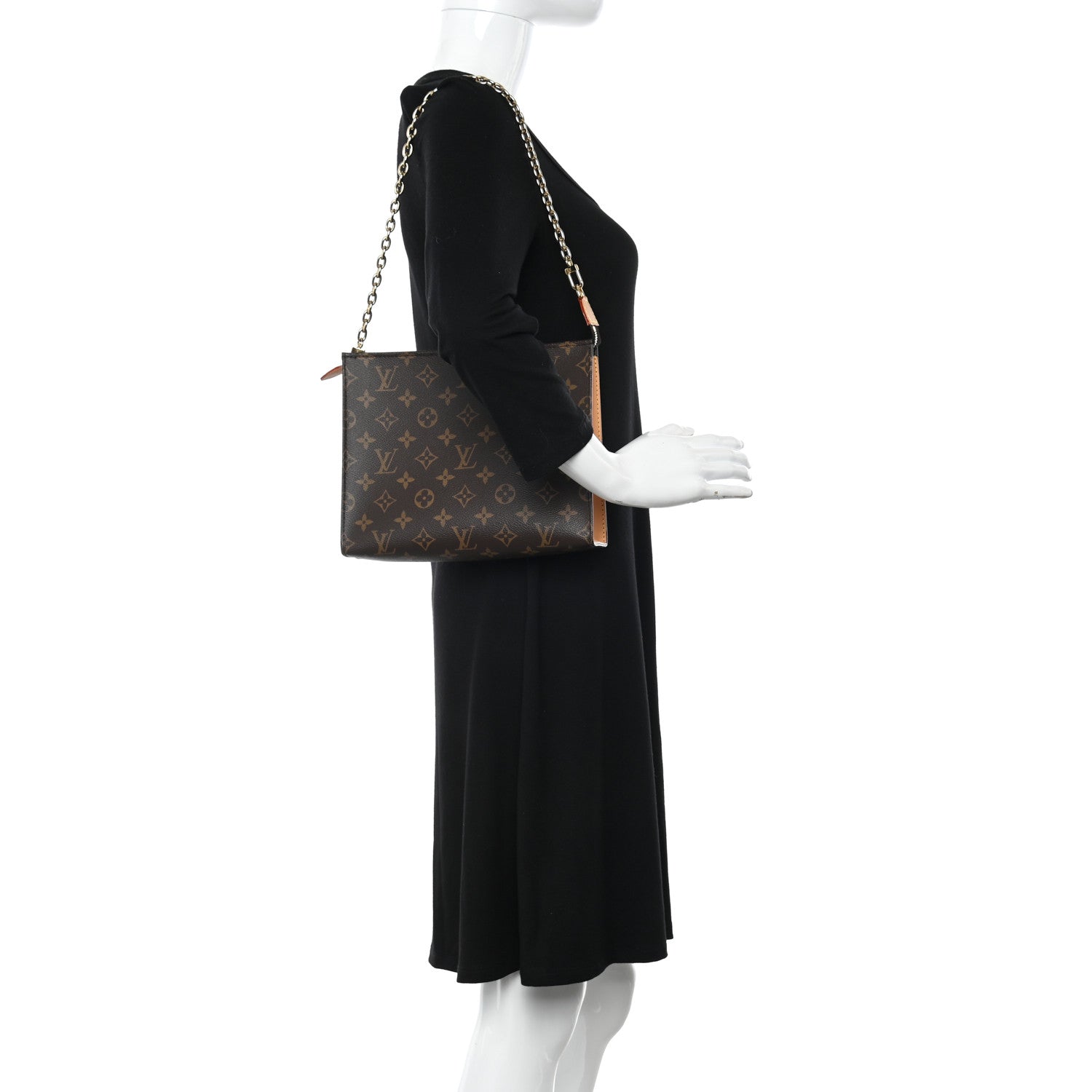 Louis Vuitton Monogram Toiletry Pouch On Chain 2 of 11