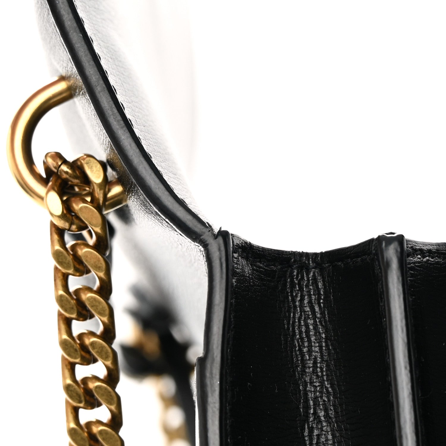 Saint Laurent SAINT LAURENT Calfskin Medium Monogram Sunset Black 10 of 12