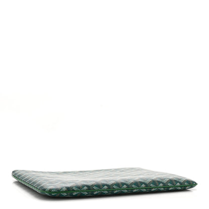 Goyard Goyardine Senat Pochette MM Green 4 of 11