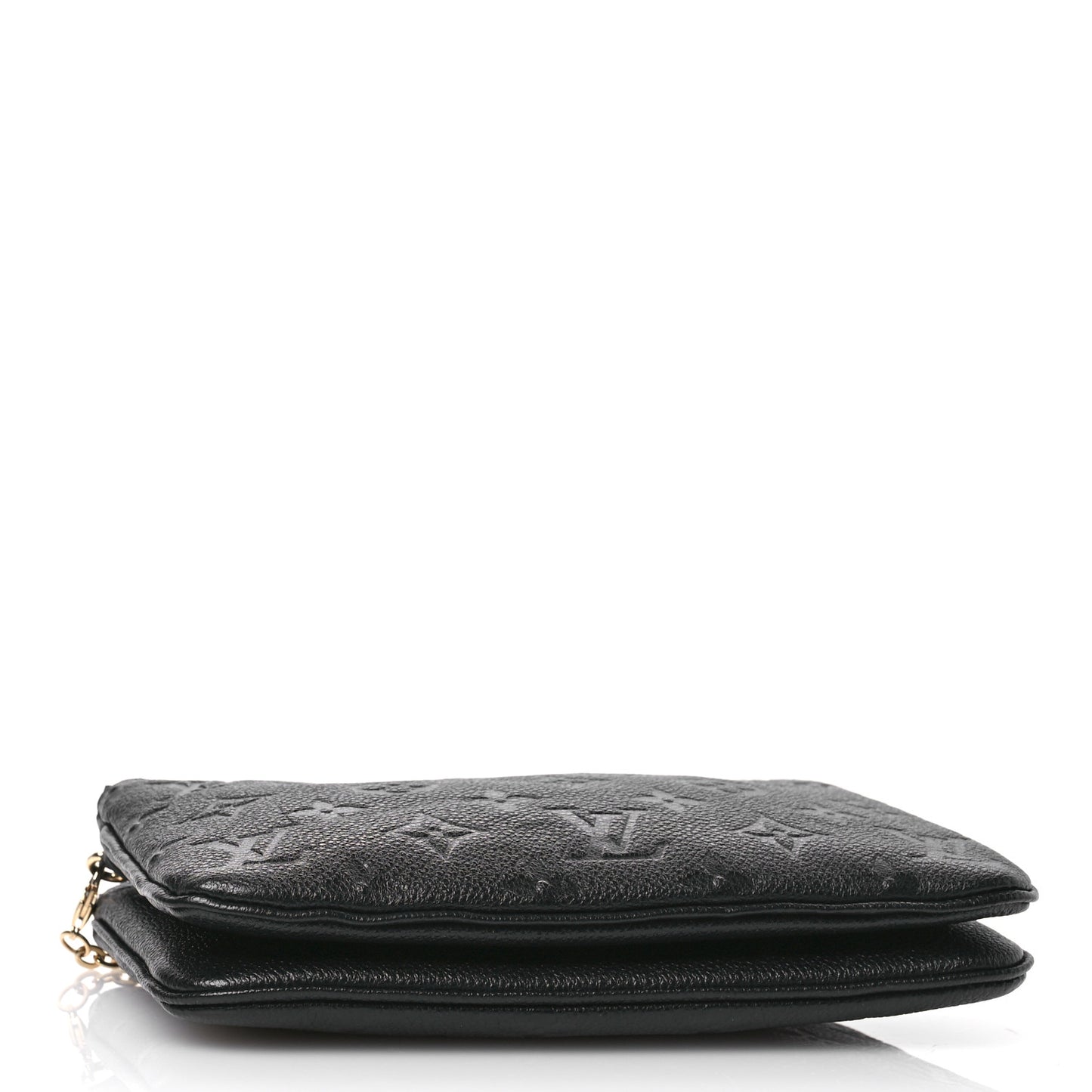 Empreinte Double Zip Pochette Black