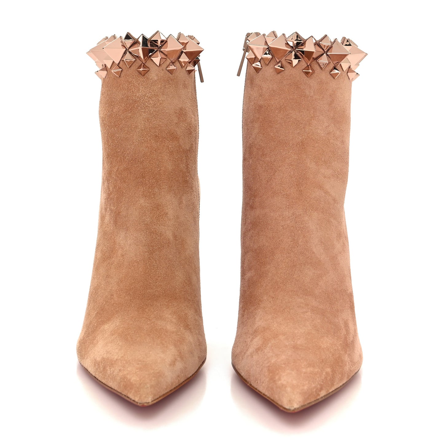 Veau Velours Firmamma 85 Booties 37.5 Bronze