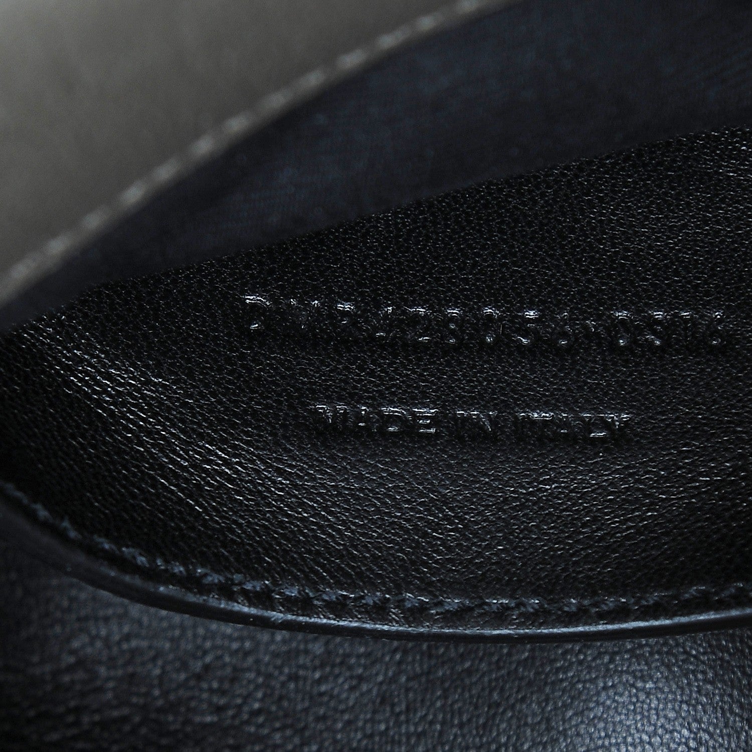 Saint Laurent Sheepskin Matelasse Chevron Monogram Medium College Bag Dark Anthracite 7 of 7