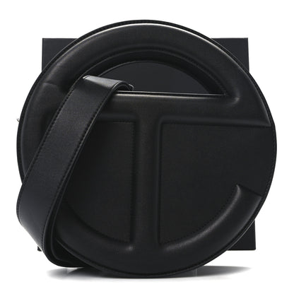 Telfar Vegan Leather Major Circle Bag Black 11 of 11