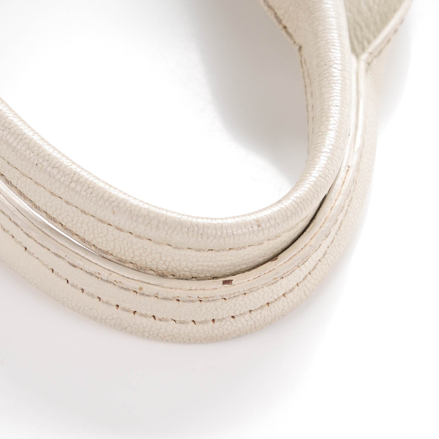 Chanel Goatskin Perforated Large CC Tote White 11 of 13