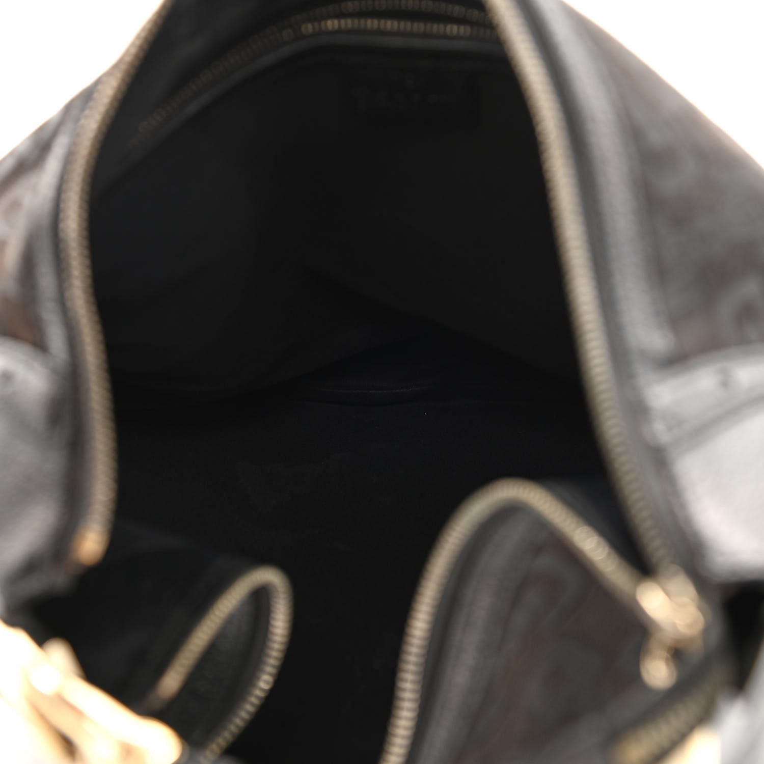 Gucci Canvas Horsebit Glam Hobo Black 4 of 10