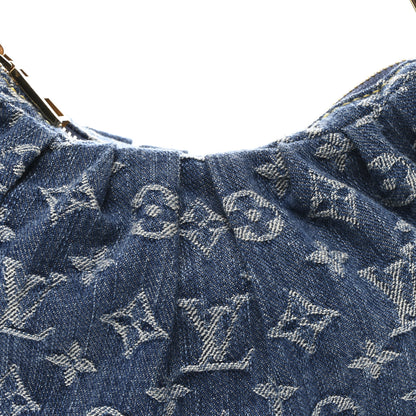 Louis Vuitton Monogram Denim Pochette Valley Blue 7 of 9