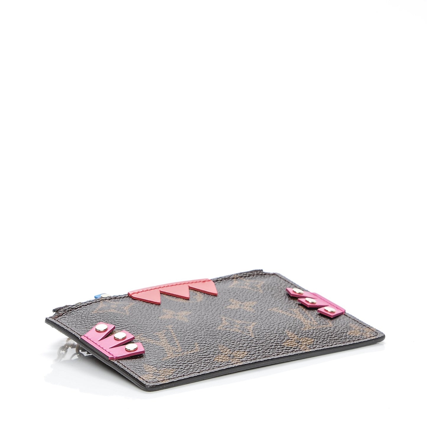 Monogram Totem Key Pouch Flamingo