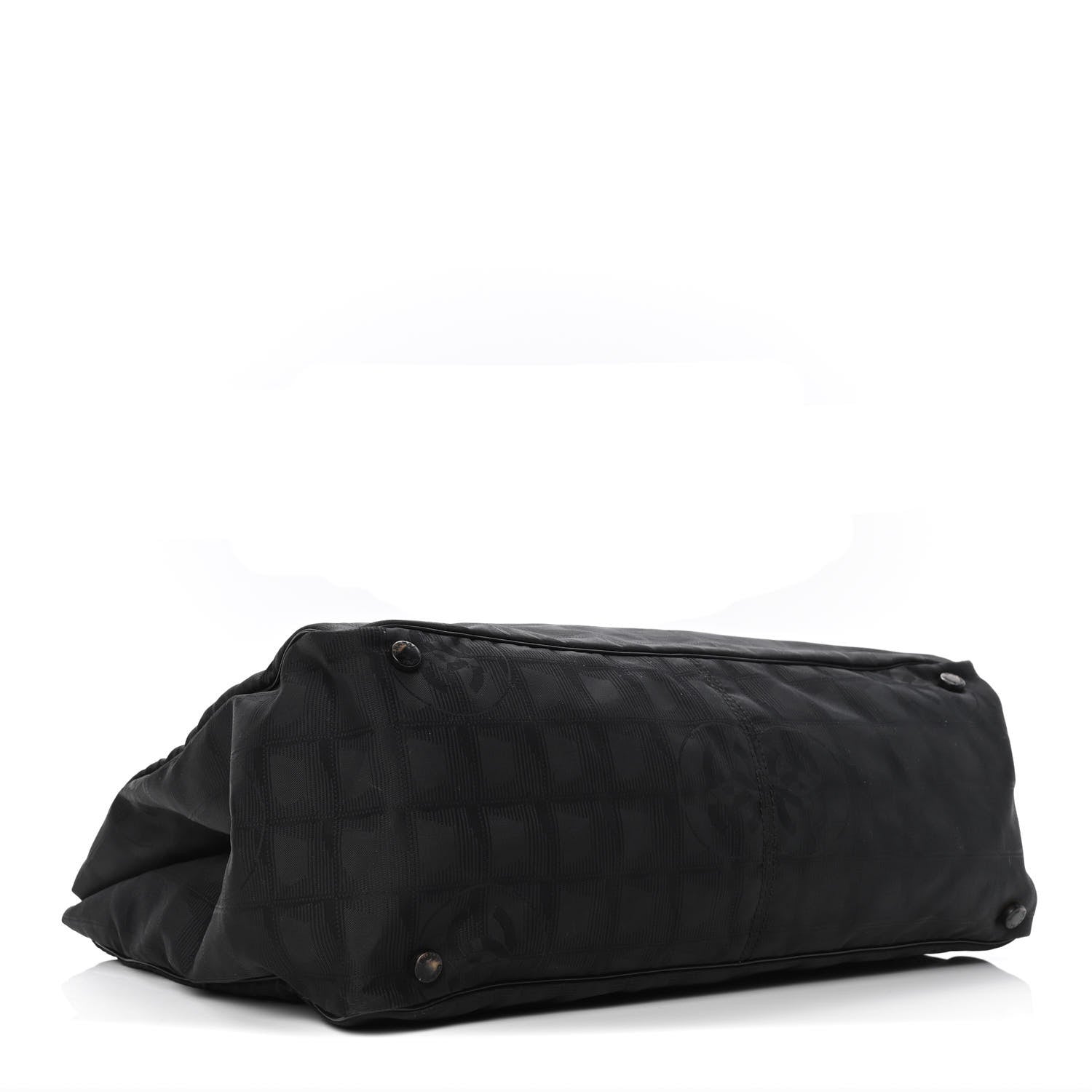 Chanel Nylon Medium Travel Tote Black 3 of 4