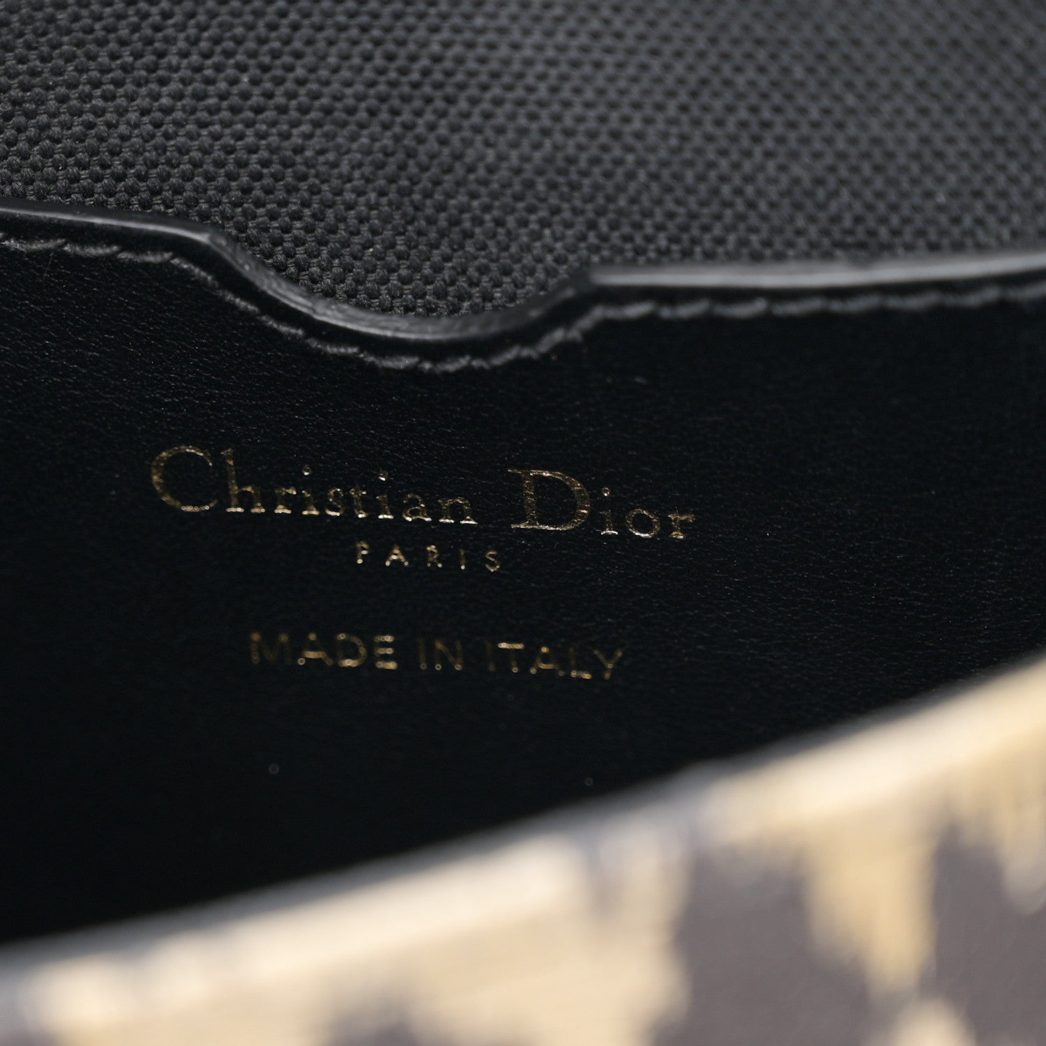 Christian Dior Canvas Mizza Embroidered Medium Bobby Flap Beige Multicolor 6 of 10