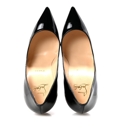 Christian Louboutin Patent Decollete 554 100 Pumps 39 Black 2 of 10