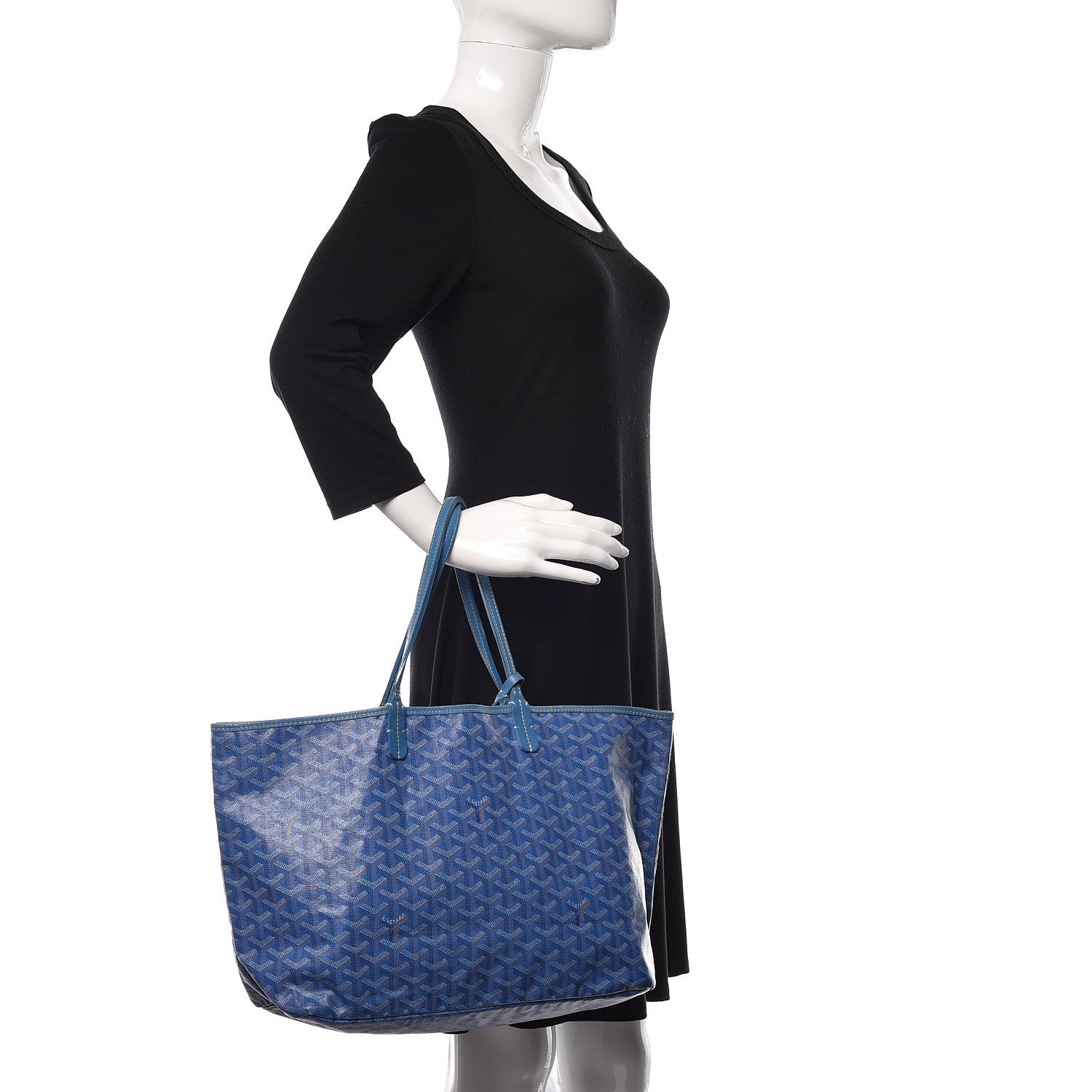 Goyard Goyardine Saint Louis PM Sky Blue 2 of 28