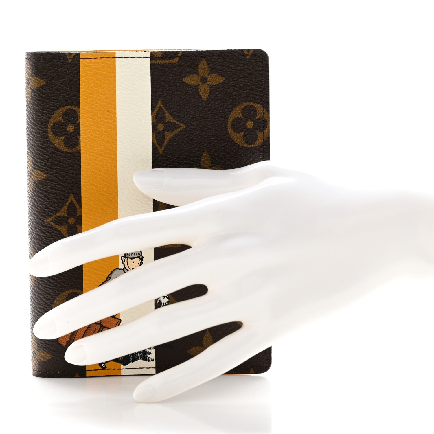 Louis Vuitton Monogram Groom Small Ring Agenda Cover Yellow 2 of 7