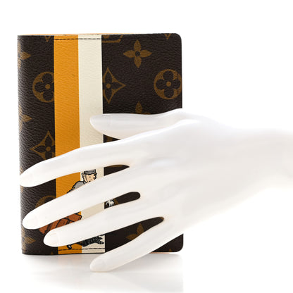 Louis Vuitton Monogram Groom Small Ring Agenda Cover Yellow 2 of 7