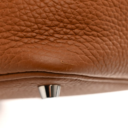 Hermes Taurillon Clemence Picotin Lock 18 PM Gold 12 of 13
