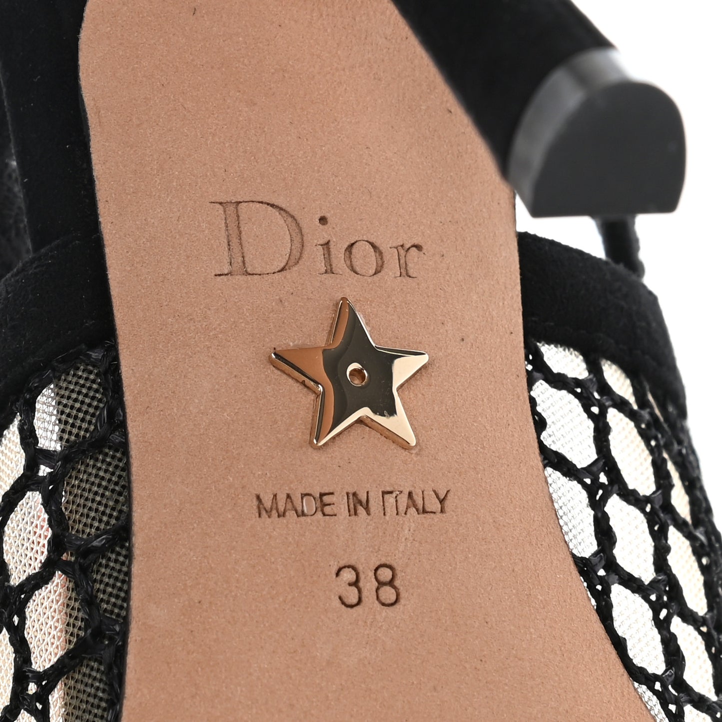 Resille Ribbon J'Adior Slingback 100mm Pumps 38 Black