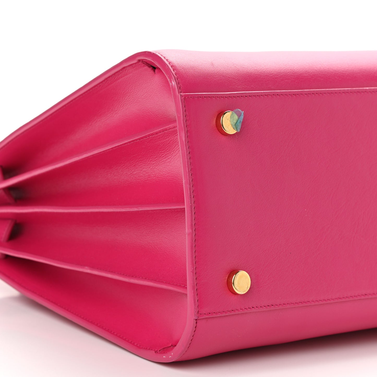 Calfskin Small Sac De Jour Lipstick Fuchsia