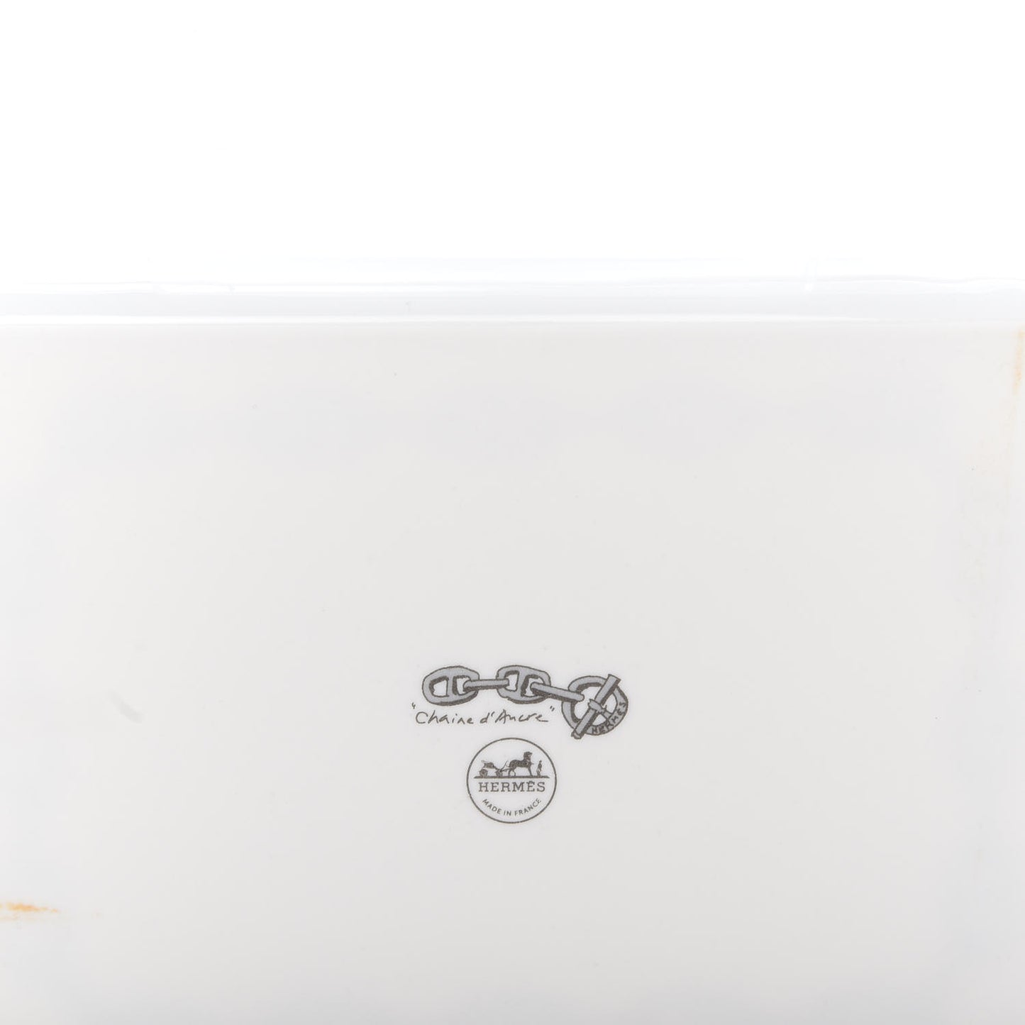 Porcelain Chaine d' Ancre Sushi Plate