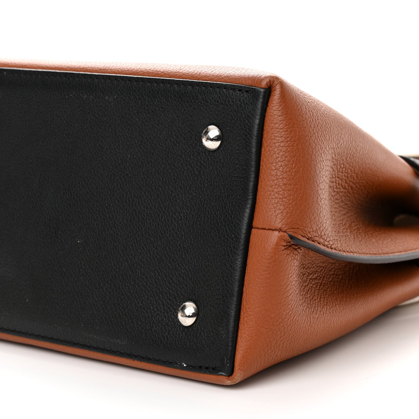 Soft Calfskin Lockme Ever BB Carmel Quartz Black