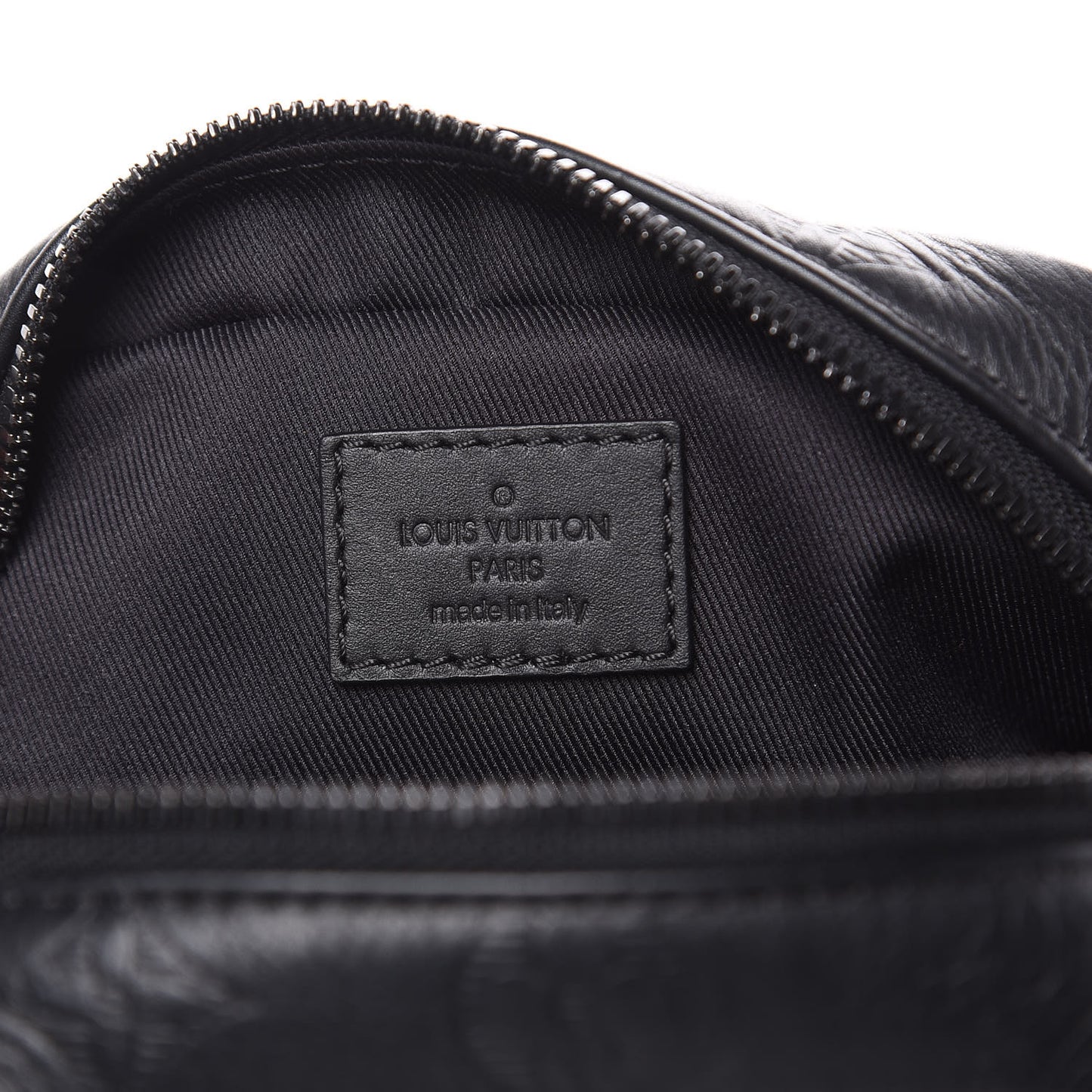 Calfskin Monogram Shadow Danube PM Black