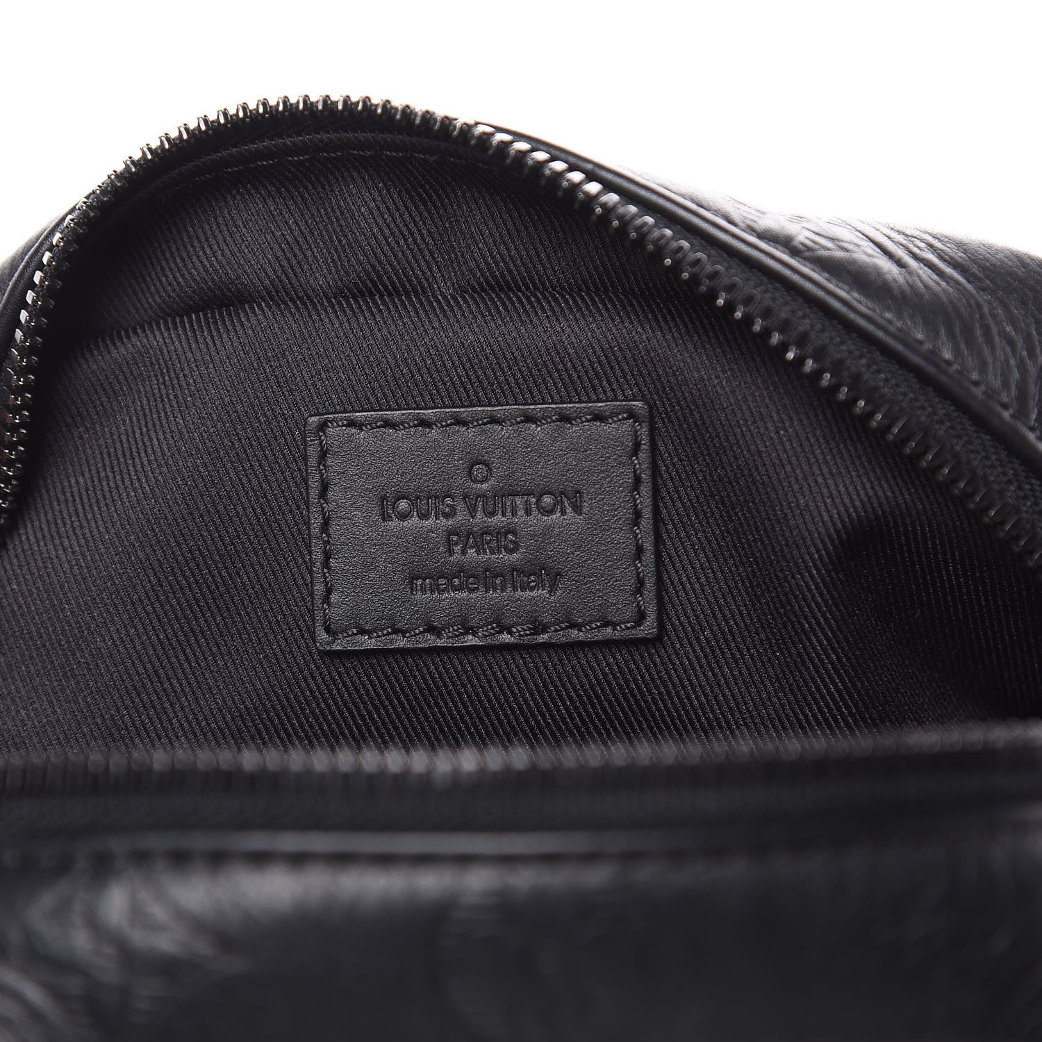Louis Vuitton Calfskin Monogram Shadow Danube PM Black 6 of 10