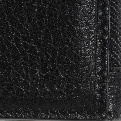 Gucci Monogram Continental Charmy Wallet Black 6 of 7