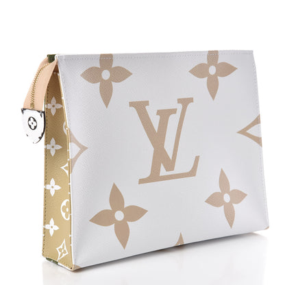 Louis Vuitton Monogram Giant Toiletry Pouch 26 Kaki 3 of 7