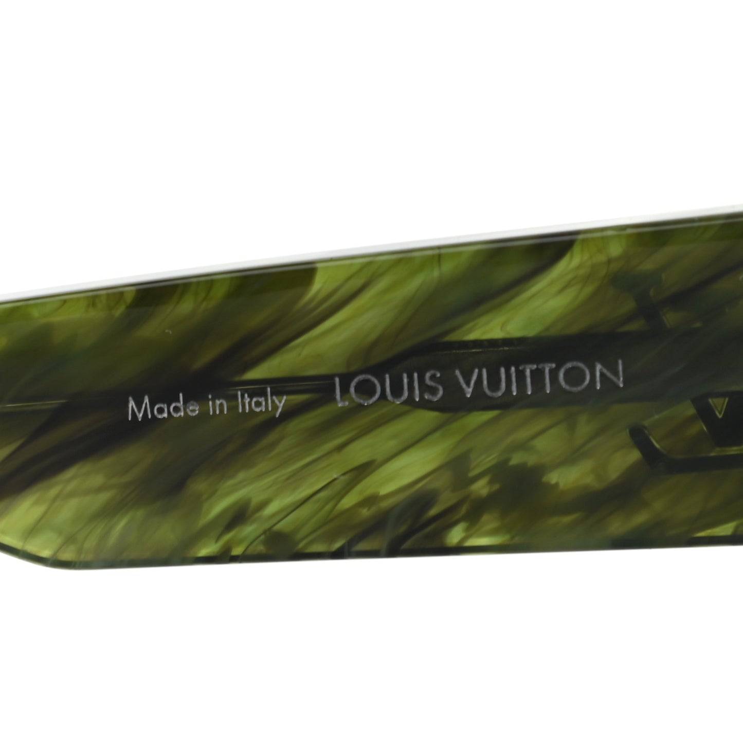 Acetate Marble Effect Swarovski Cyclone Sunglasses Z1552W Green