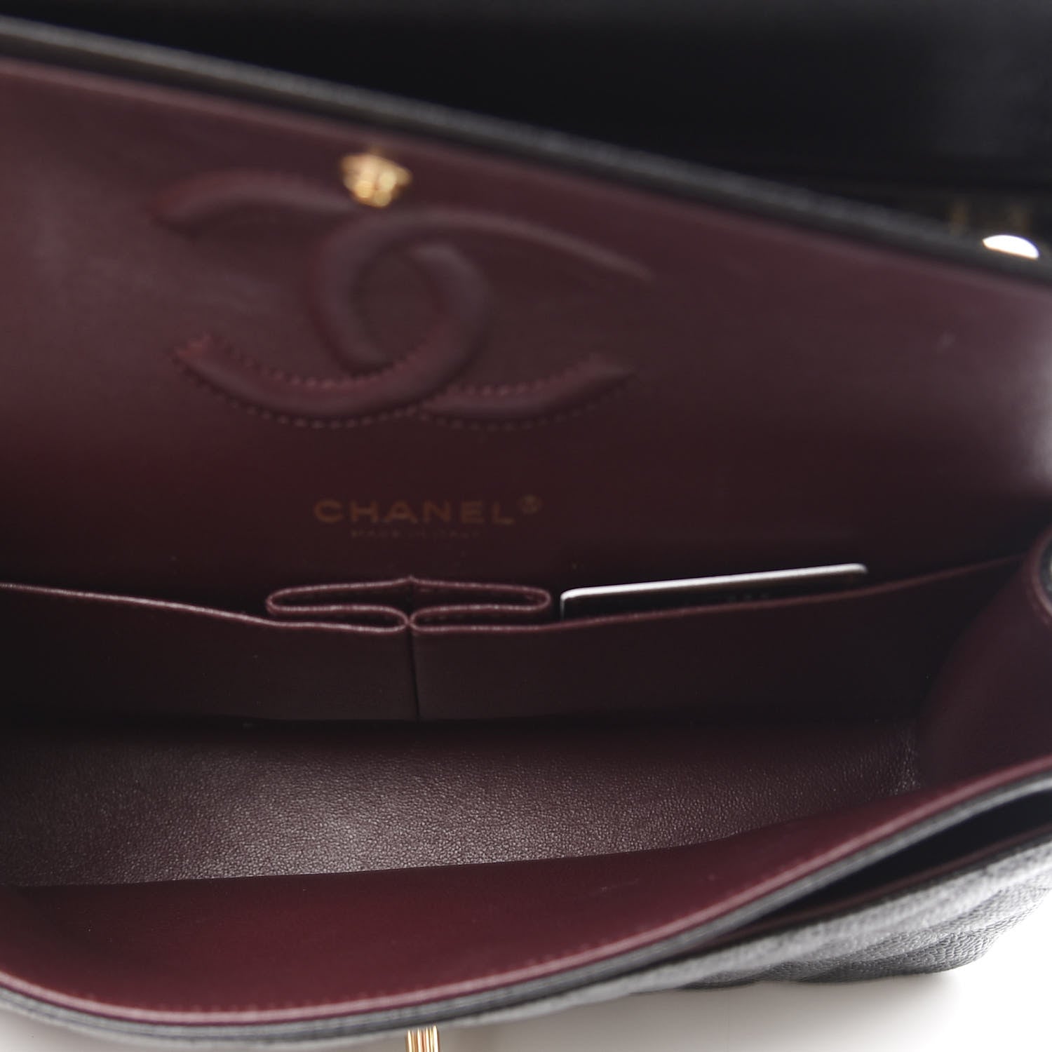 Chanel Caviar Quilted Medium Double Flap Black 4 of 10