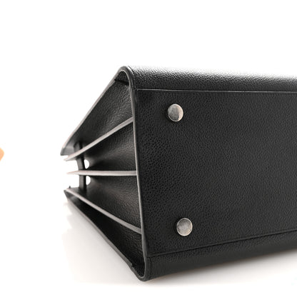Saint Laurent Grained Calfskin Small Sac De Jour Black 8 of 9