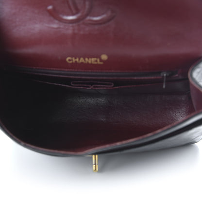Chanel Lambskin Quilted Medium Double Flap Black 5 of 12
