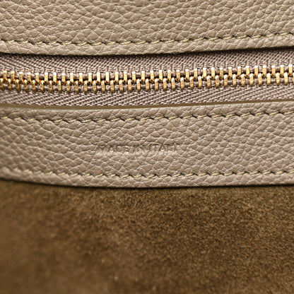 Celine Soft Grained Calfskin Small Belt Cabas Phantom Taupe 6 of 9