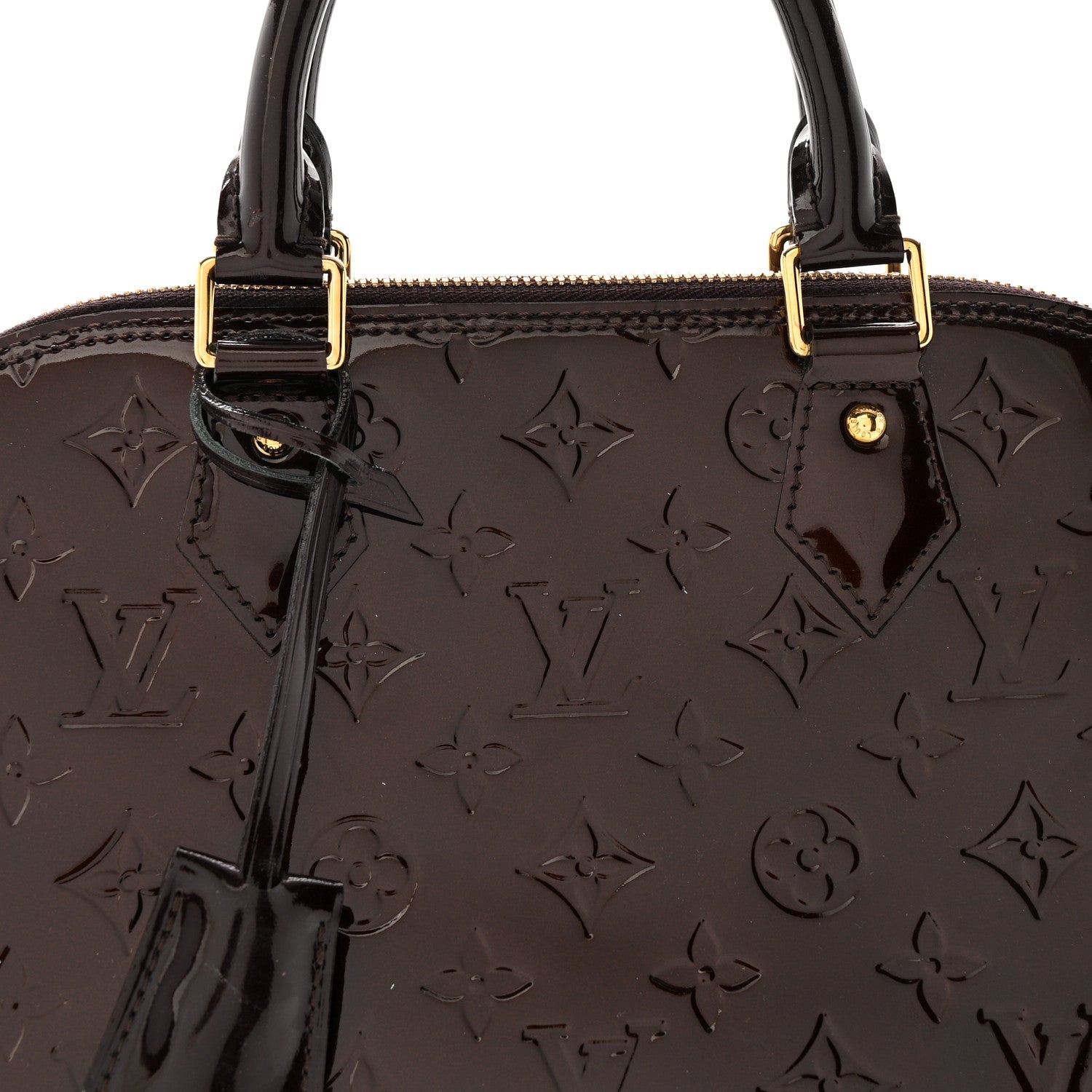 Louis Vuitton Vernis Alma PM Amarante 8 of 10
