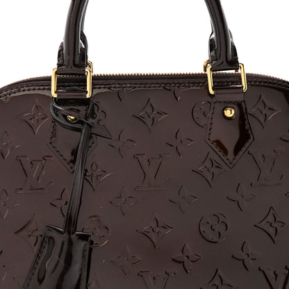 Louis Vuitton Vernis Alma PM Amarante 8 of 10
