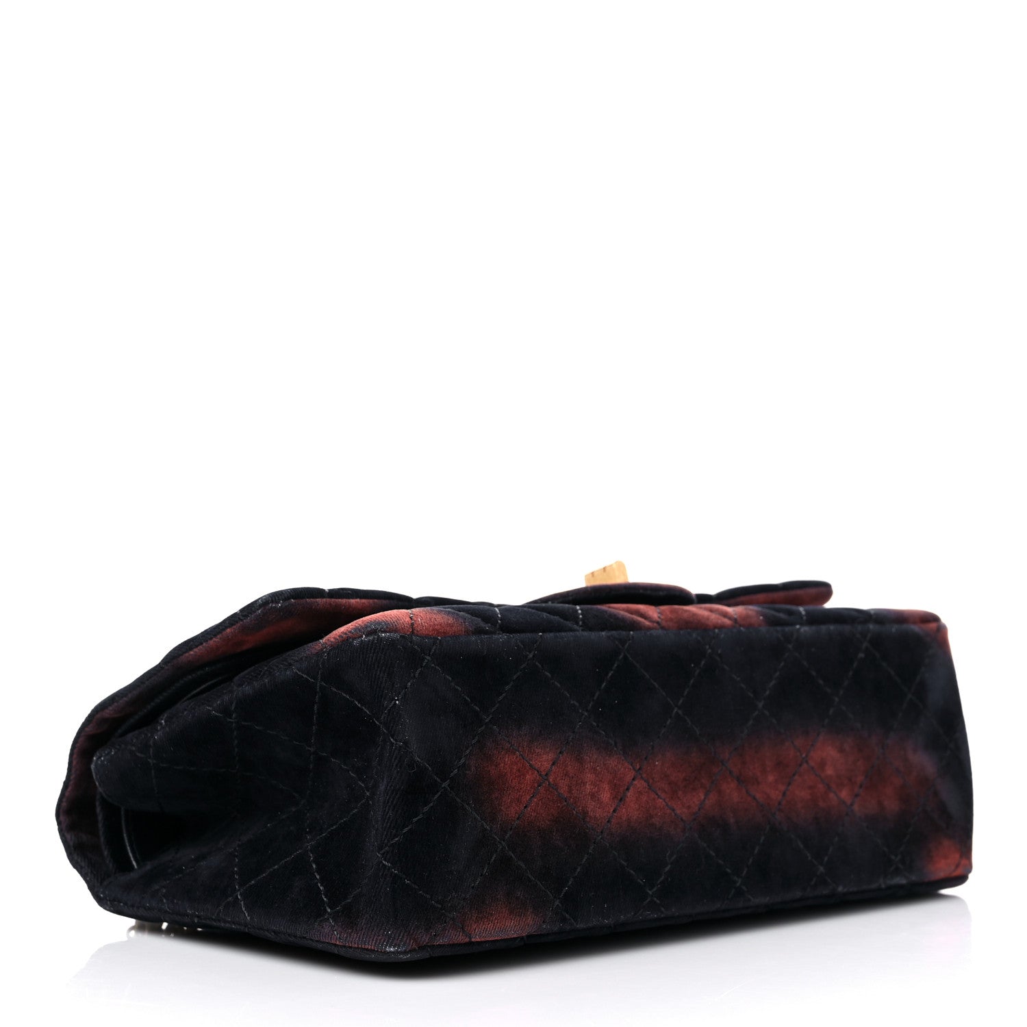 Chanel Ombre Velvet Quilted 2.55 Reissue 225 Flap Navy 4 of 16