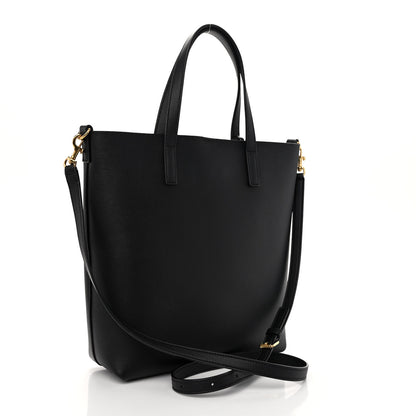 Saint Laurent Calfskin Toy Shopping Tote Black 3 of 8