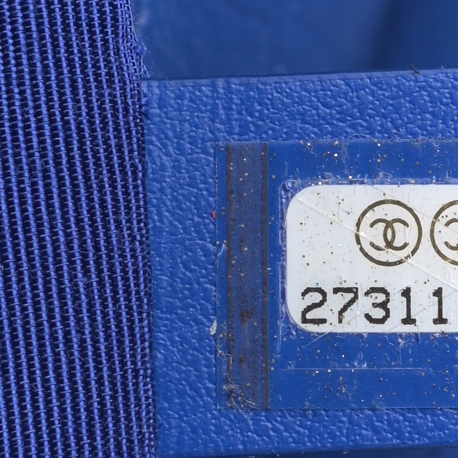 Chanel Tweed Calfskin Small Gabrielle Hobo Royal Blue 8 of 10