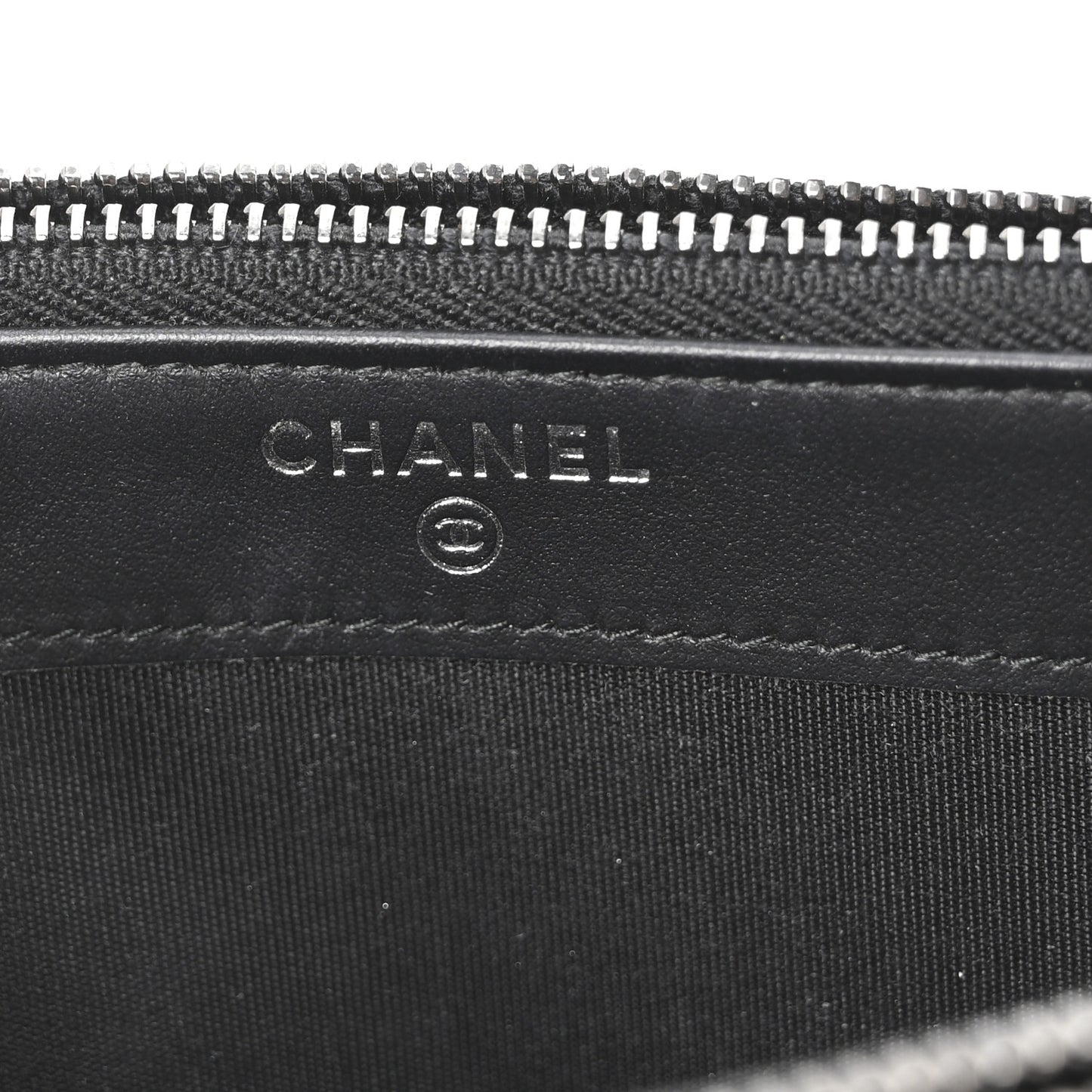 Grained Calfskin Quilted Boy Phone Holder Wallet On Chain Black