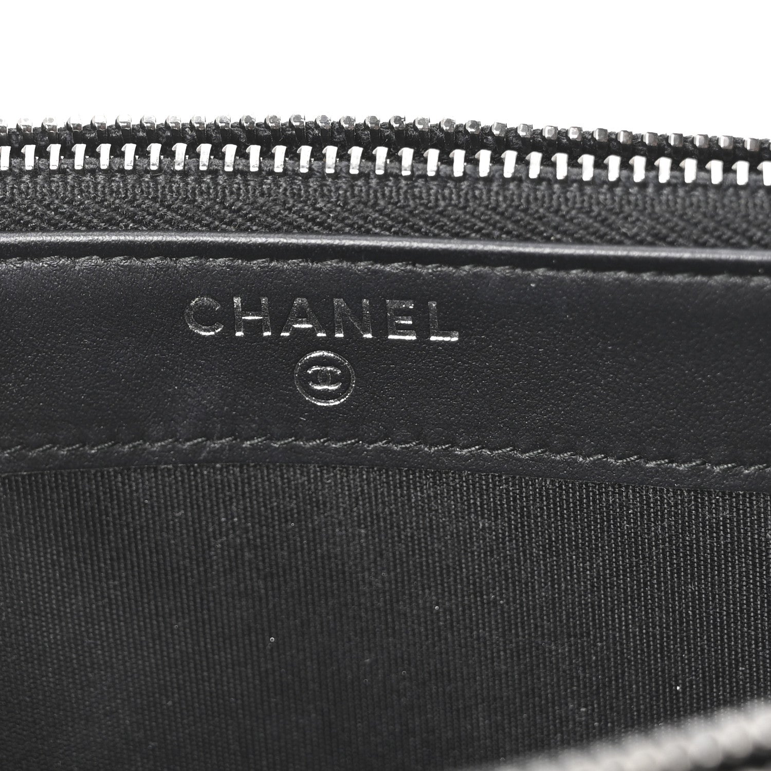 Chanel Grained Calfskin Quilted Boy Phone Holder Wallet On Chain Black 6 of 11