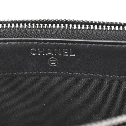 Chanel Grained Calfskin Quilted Boy Phone Holder Wallet On Chain Black 6 of 11